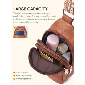 Telena Sling Bag for Women Lightweight Crossbody Design