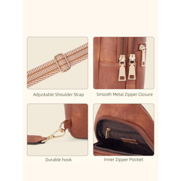 Telena Sling Bag for Women Lightweight Crossbody Design