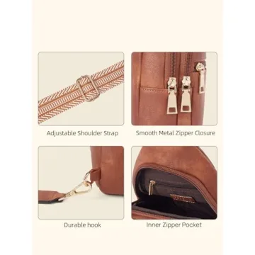 Telena Sling Bag for Women Lightweight Crossbody Design