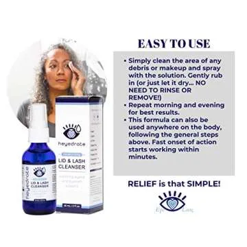 Heyedrate Eyelid Relief Kit - Gentle Eye Care