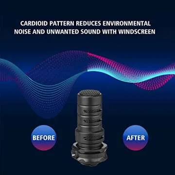 BOYA Cardioid Microphone for iPhone, High-Quality Audio