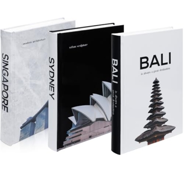 Modern Faux Books Set for Impressive Home Decor
