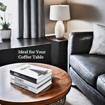 Stylish Decorative Books for Coffee Table Decor