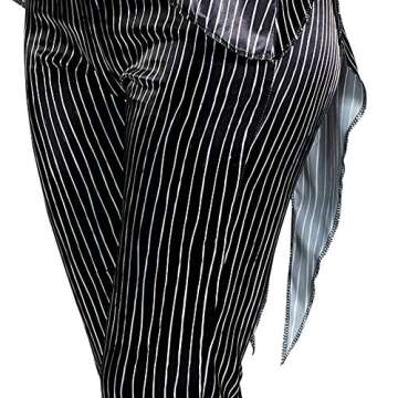 Disguise mens Disney Women's Jack Skellington Deluxe Adult Sized Costume, Black, X-Large US
