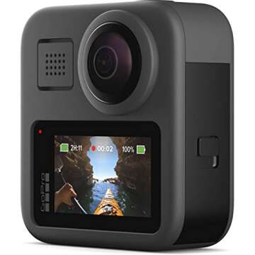 GoPro MAX 360 Action Camera with Free Promotional SanDisk Extreme 32GB microSDHC Memory Card