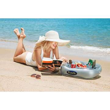 FEEBRIA Upgraded Pool Drink Holder – Large & Functional