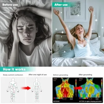 AsmrCap Queen Grounding Sheets for Restorative Sleep