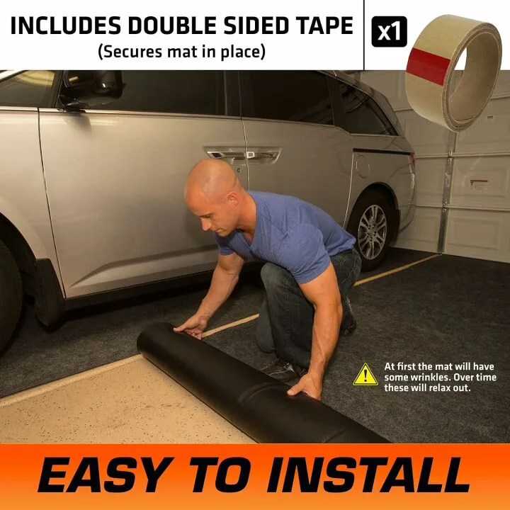 Garage Floor Mat - Waterproof and Durable Protection