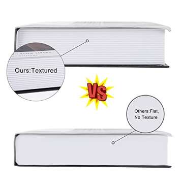 Faux Books for Decoration, Outgeek Set of 4 Coffee Table Books Decor, Fake Books Fashion Decorative Books for Display, Office & Rustic Home Decor, Bookshelf, Modern Farmhouse Decor, Living Room