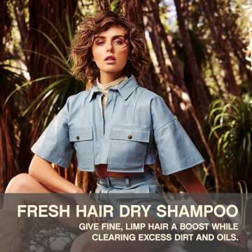 KEVIN.MURPHY FRESH.HAIR - Dry Shampoo Spray - For All Hair Types - Dry Shampoo for Fresh Hair - Sulp...