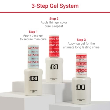 DND Gel Polish Set Flower Girl 876 Amazing Quality Duo