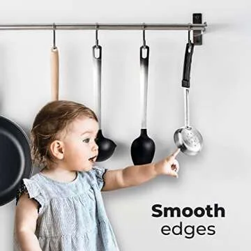 Portion Control Serving Spoons, Serving Utensils, Set of 8, Measuring Serving Utensils for Restaurants, Weight Loss, Gastric Sleeve, Bariatric Surgery Must Haves, 4 Solid & 4 Perforated Scoops