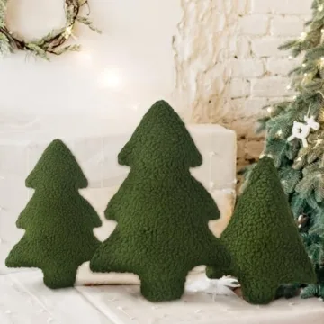 Shappy Winter Tree Pillows - Soft & Cute Christmas Decor