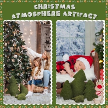 Shappy Winter Tree Pillows - Soft & Cute Christmas Decor