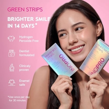 InoPro Teeth Whitening Strips for Sensitive Teeth