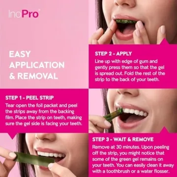 InoPro Teeth Whitening Strips for Sensitive Teeth