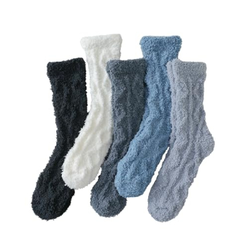 TEHOOK Fuzzy Socks - Warm, Cozy, and Fluffy Slipper Socks for Winter Gifts