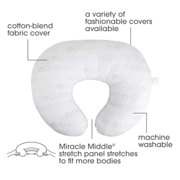 Boppy Nursing Pillow Bare Naked Ergonomic Breastfeeding Support