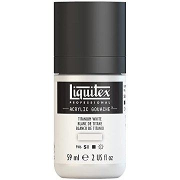 Liquitex Professional Acrylic Gouache in Titanium White - 2 oz Bottle