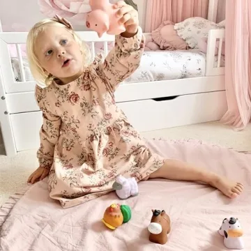 Melissa & Doug Pop Blocs Educational Animal Toy Set