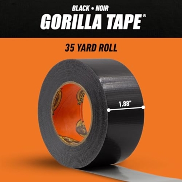 Gorilla Black Duct Tape for All Repairs and Projects