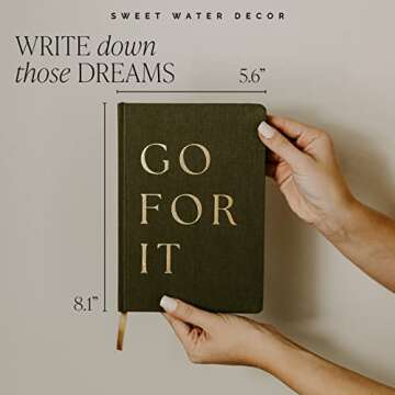 Dream Plan Do Motivational Journal - Chic Grey & Rose Gold