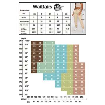 Waitfairy Womens High Waisted Sweatpants Drawstring Jogger Pants Loungewear Bottom Light Grey S