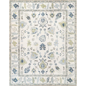 Luria Rugs Machine Washable 9' x 12' Non-Slip Extra Large Area Rug for Living Room, Bedroom, Dining ...