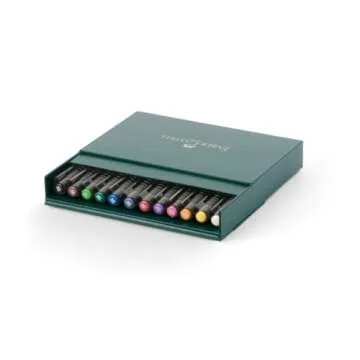 Faber-Castell Pitt Artist Brush Pens Set - 12 Colors