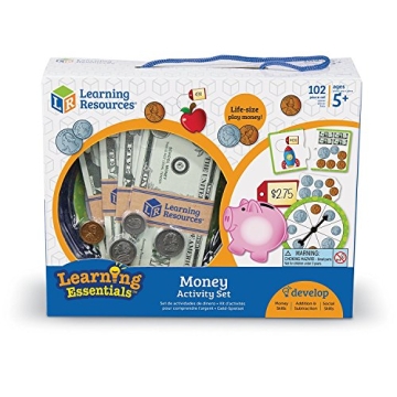 Learning Resources Money Activity Set - Fun Play Money for Kids