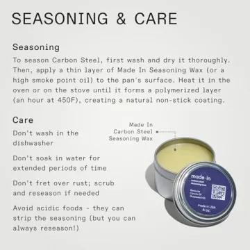 Made In Carbon Steel Griddle - Professional Quality Cookware