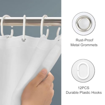 ZXMBF Retro Flower Checkered Shower Curtain for Aesthetic Bathrooms