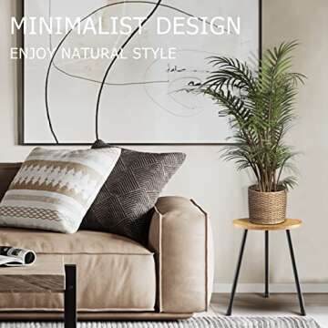 KINNARY Mid Century Indoor Plant Stand - Stylish & Functional