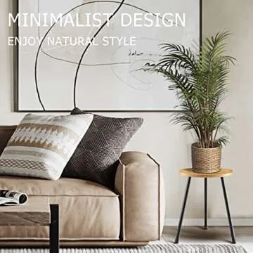 KINNARY Mid Century Indoor Plant Stand - Stylish & Functional