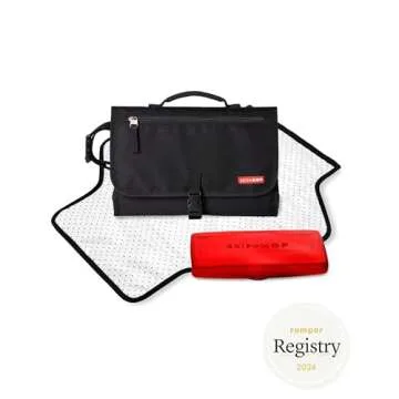 Skip Hop Portable Baby Changing Pad Pronto - Stylish Black