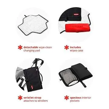 Skip Hop Portable Baby Changing Pad for Effortless Changes
