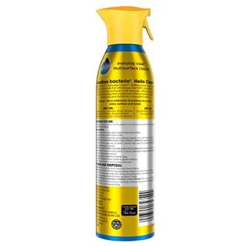 Pledge Everyday Clean Multi Surface Cleaner & Antibacterial Spray Aerosol, Works on Wood, Granite, a...