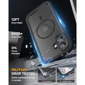 Miracase for iPhone 17 Full-Body Military Drop Protection