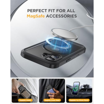 Miracase for iPhone 17 Full-Body Military Drop Protection