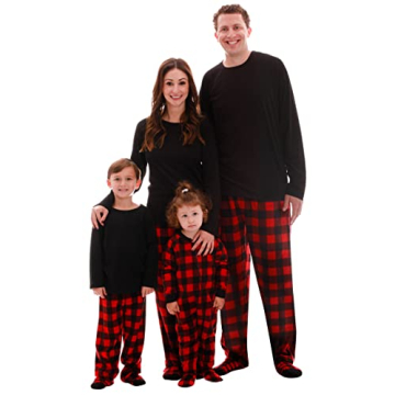Cozy #followme Men's Microfleece Pajama Set