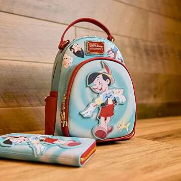 Loungefly Disney Pinocchio Mini-Backpack Perfect for Collectors