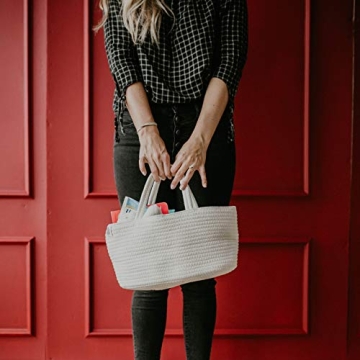 Parker Baby Rope Diaper Caddy for Stylish Storage Solutions