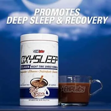 EHP Labs OxySleep Collagen Peptides for Deep Sleep & Shredding