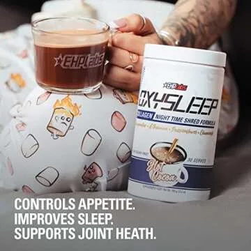 EHP Labs OxySleep Collagen Peptides for Deep Sleep & Shredding