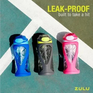 Durable ZULU Torque Kids Water Bottles - Great for School