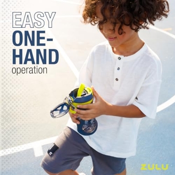 Durable ZULU Torque Kids Water Bottles - Great for School