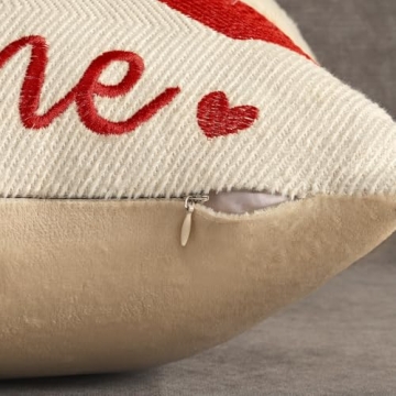 4TH Emotion Be Mine Valentine Pillow Covers Set of 2