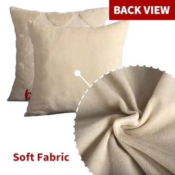 4TH Emotion Be Mine Valentine Pillow Covers Set of 2