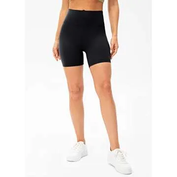Lavento Women’s All Day Soft Biker Shorts for Workouts