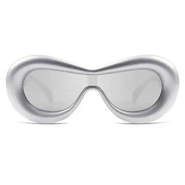 VANLINKER Trendy Oversized Inflated Sunglasses for All